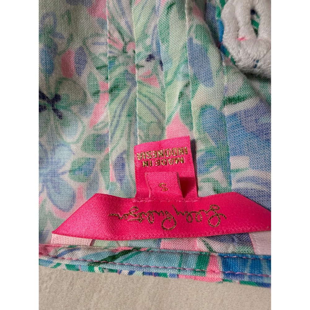 Lilly Pulitzer Hollie Tunic Dress Soleil Pink Good Hare Day Size Small - Picture 3 of 9